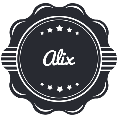 Alix badge logo