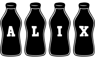 Alix bottle logo