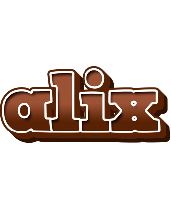 Alix brownie logo