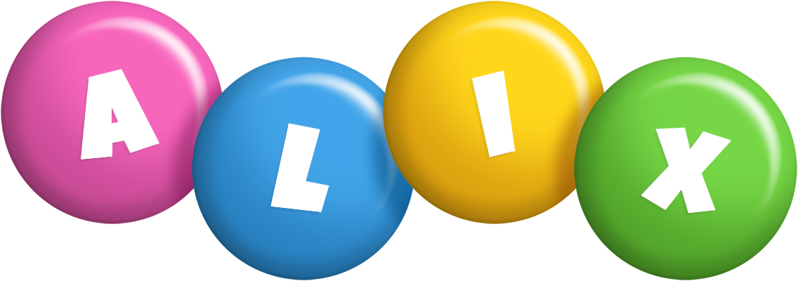 Alix candy logo