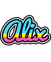 Alix circus logo