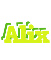 Alix citrus logo