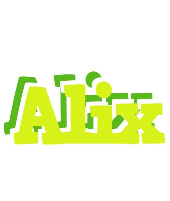 Alix citrus logo