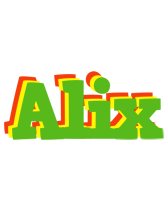 Alix crocodile logo