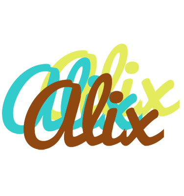 Alix cupcake logo