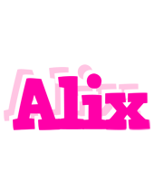 Alix dancing logo