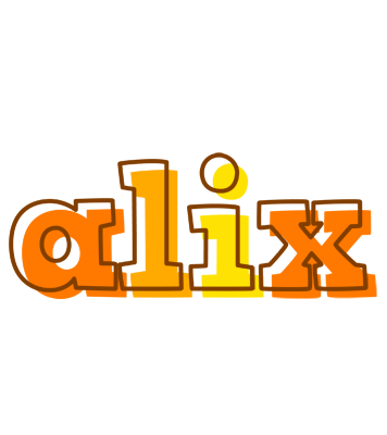 Alix desert logo