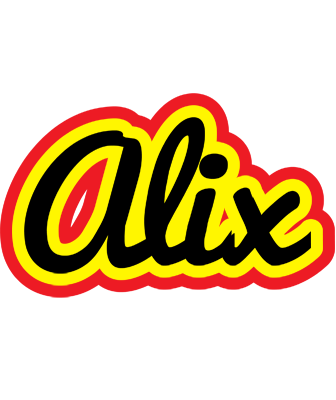 Alix flaming logo