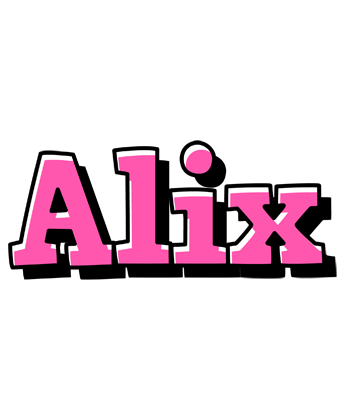 Alix girlish logo