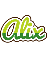 Alix golfing logo