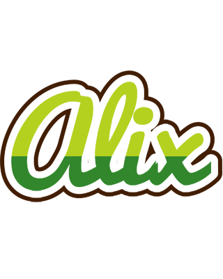 Alix golfing logo
