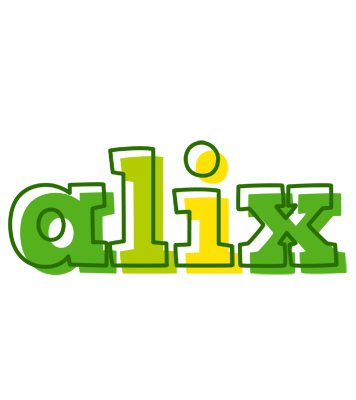 Alix juice logo