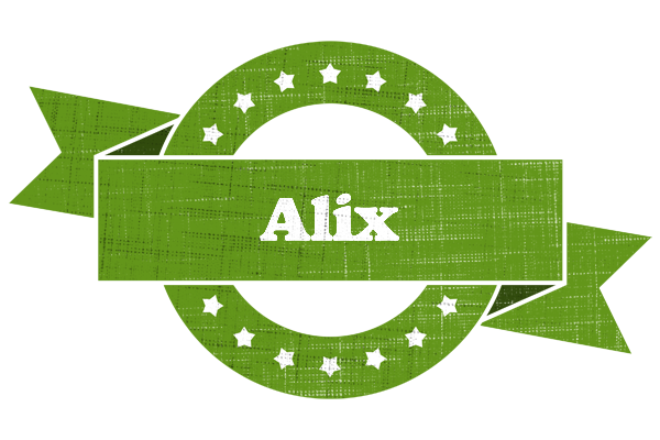 Alix natural logo