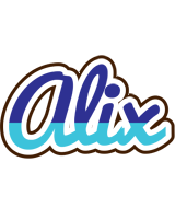 Alix raining logo