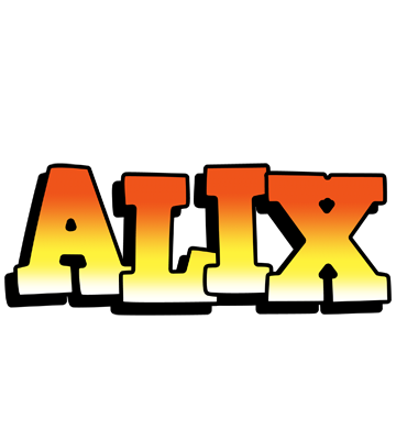 Alix sunset logo