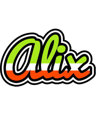 Alix superfun logo