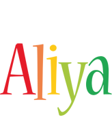 Aliya birthday logo