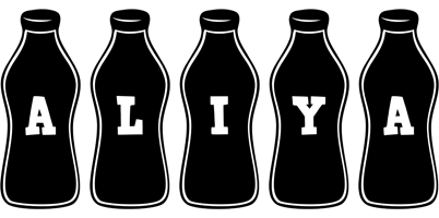 Aliya bottle logo