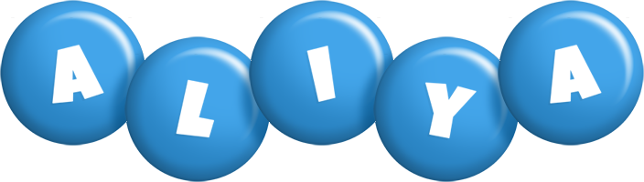 Aliya candy-blue logo