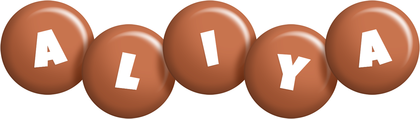 Aliya candy-brown logo