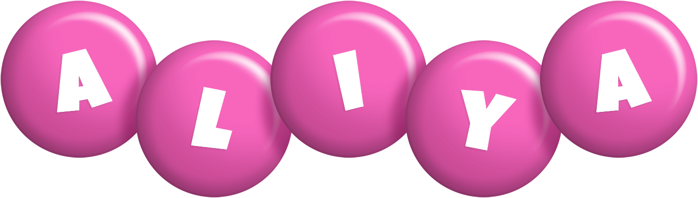 Aliya candy-pink logo