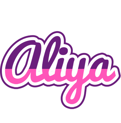 Aliya cheerful logo