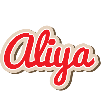 Aliya chocolate logo