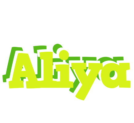 Aliya citrus logo
