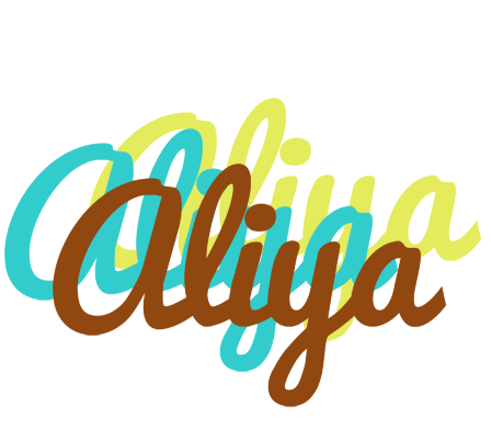 Aliya cupcake logo