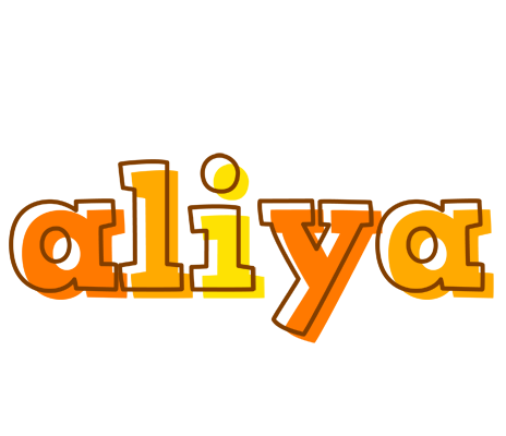 Aliya desert logo