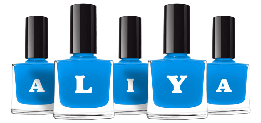 Aliya glossy logo