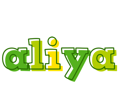 Aliya juice logo