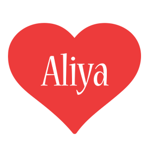 Aliya love logo