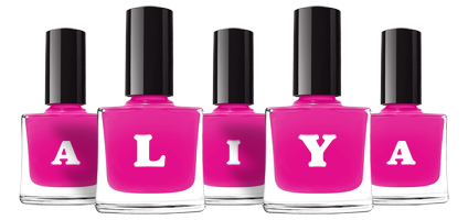 Aliya nails logo