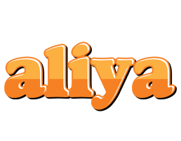 Aliya orange logo