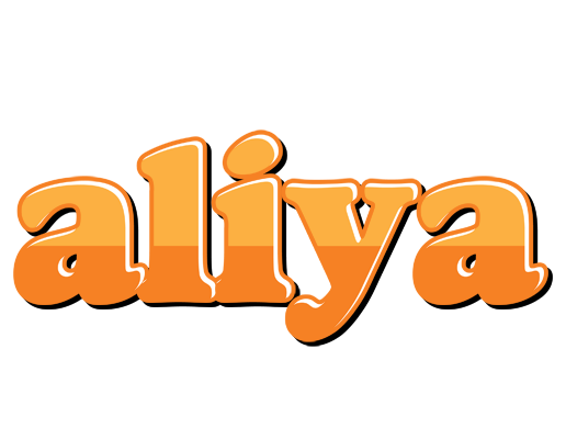 Aliya orange logo