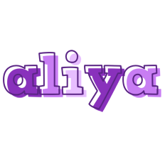 Aliya sensual logo