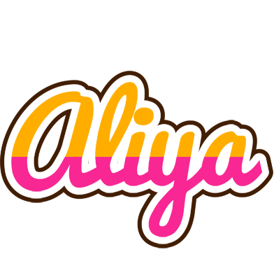Aliya smoothie logo