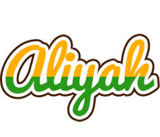 Aliyah banana logo