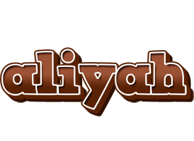 Aliyah brownie logo