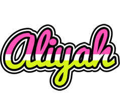 Aliyah candies logo