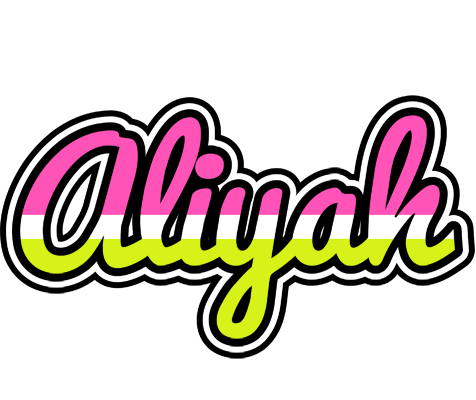 Aliyah candies logo