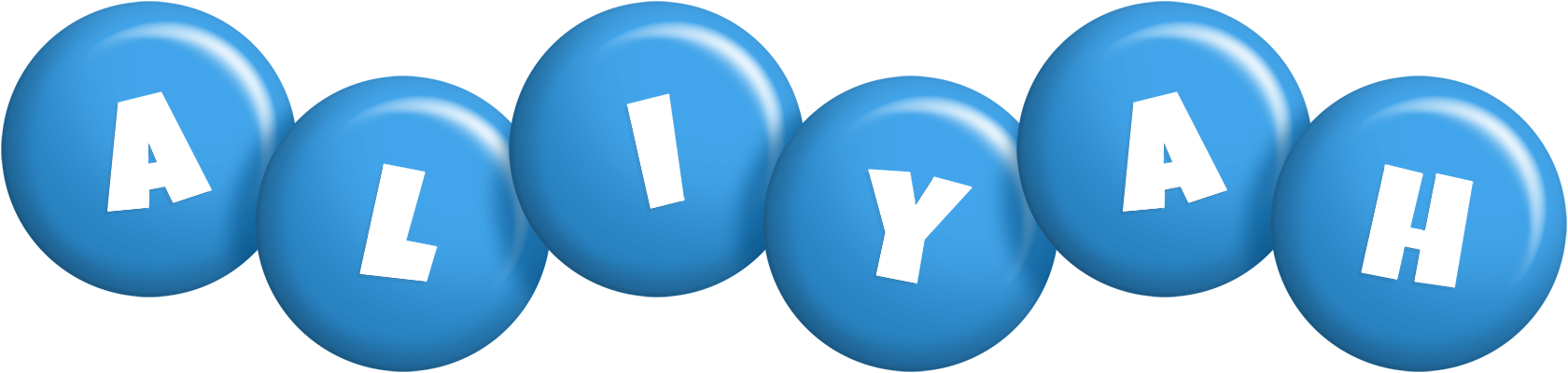 Aliyah candy-blue logo