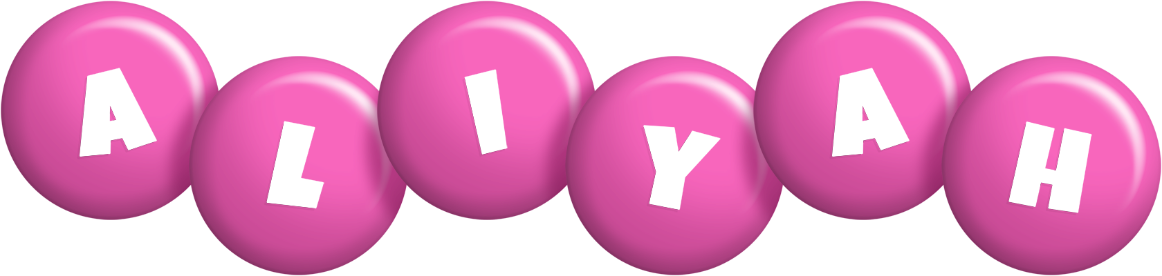 Aliyah candy-pink logo