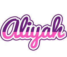 Aliyah cheerful logo