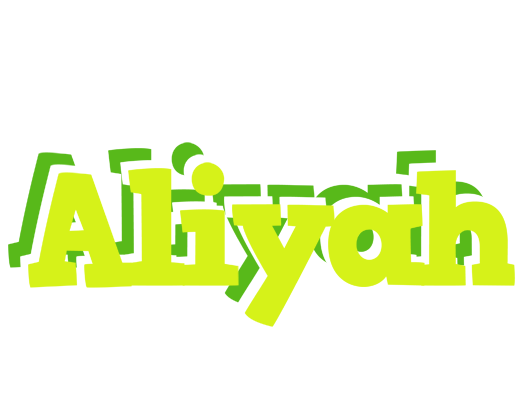 Aliyah citrus logo