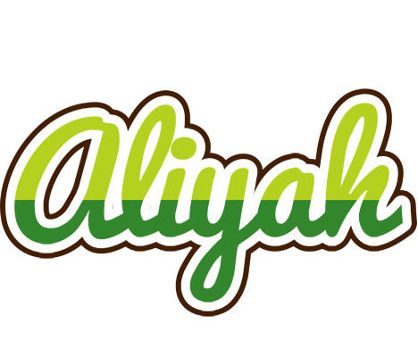 Aliyah golfing logo