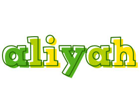 Aliyah juice logo