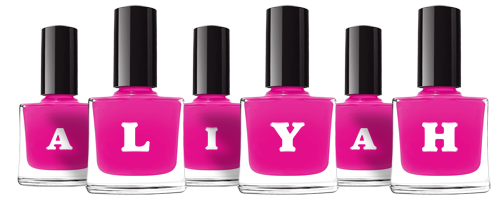 Aliyah nails logo