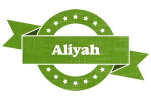 Aliyah natural logo